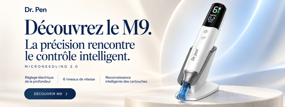 Découvrez le stylo de microneedling Dr. Pen M9